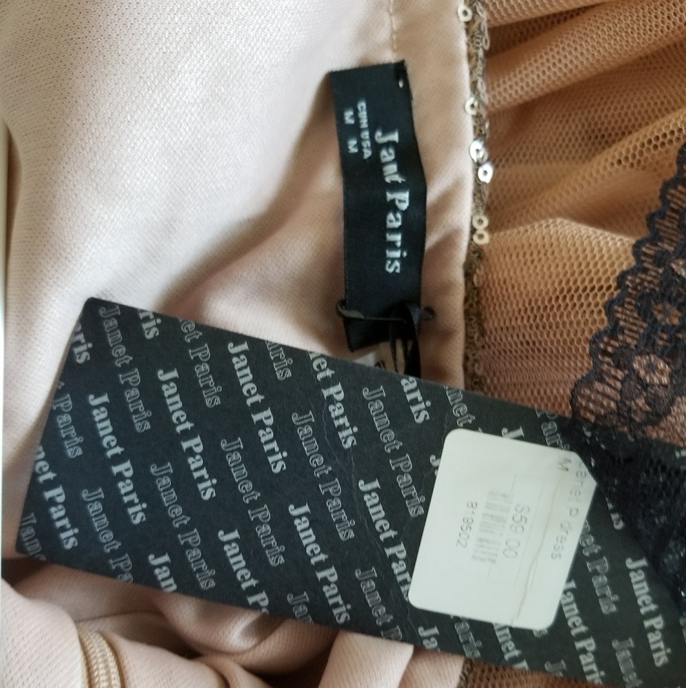 Mini sequence dress
